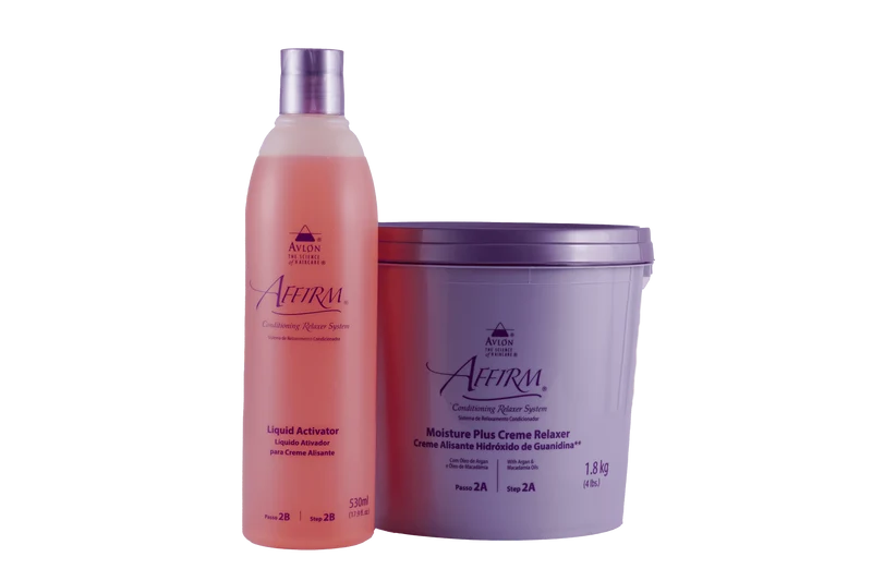 Affirm Guanidine Hydroxide Relaxer Refil Kit 1.8kg / 63.5 oz - Avlon do Brasil