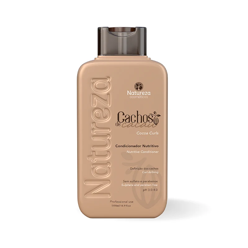 Cocoa Curls Conditioner 500ml / 16.9 fl oz - Natureza Cosméticos