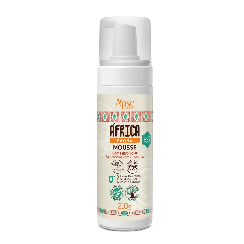 Apse Cosmetics - Africa Baobab Mousse 7.1 fl oz - Conditioning Action