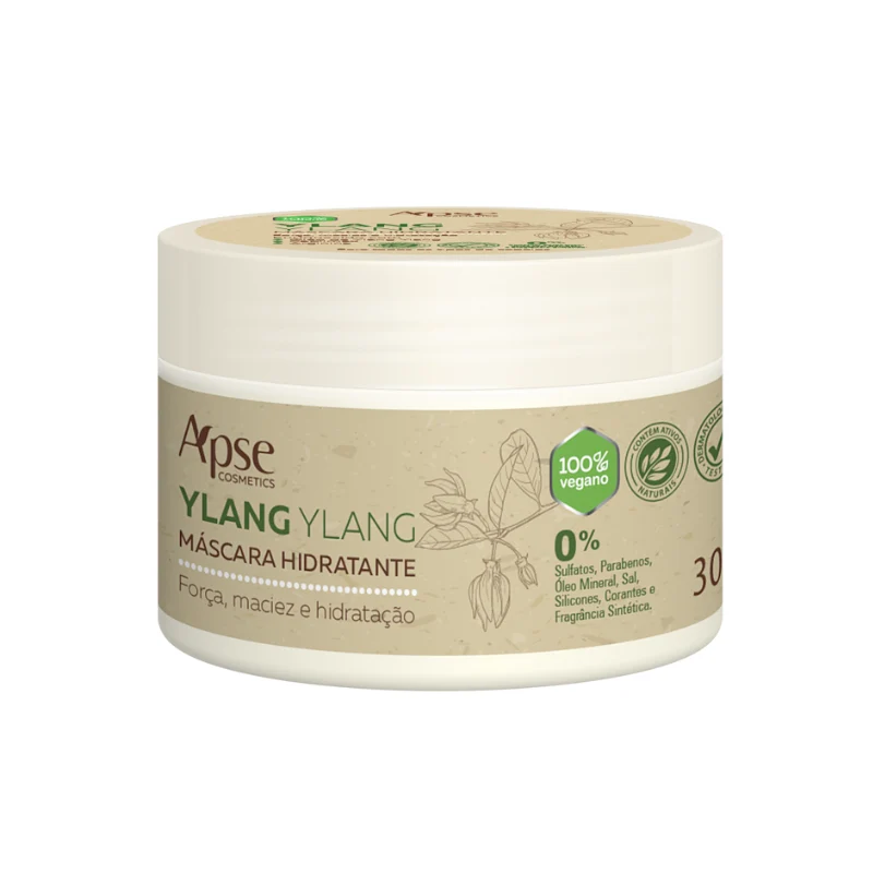 Apse Cosmetics - Hydrating Ylang Ylang Mask 10.58 oz - Conditioning Treatment