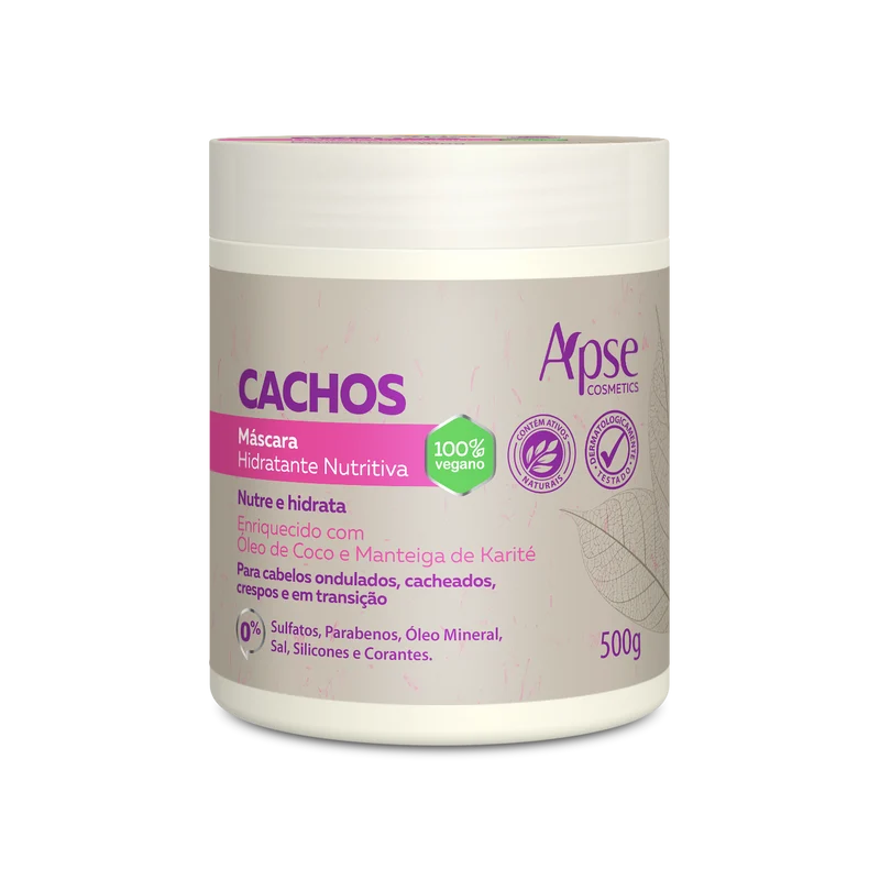 Apse Cosmetics - Hydrating Nutritive Curl Mask 17.6 oz - Conditioning Treatment