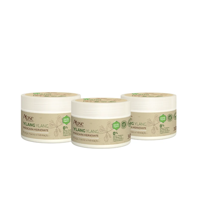 Apse Cosmetics - Ylang Ylang Masks Kit 10.58 oz (3 items)