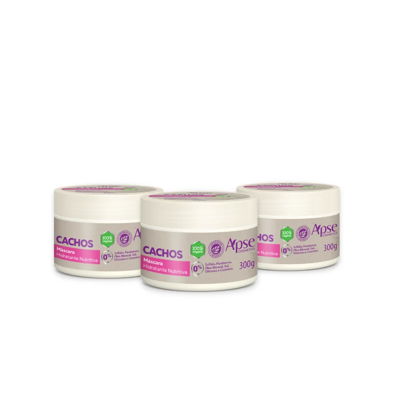 Apse Cosmetics - Curl Masks Kit 10.58 oz (3 items)