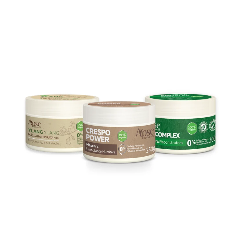 Apse Cosmetics - Curly Hair Schedule Kit (3 ITEMS)
