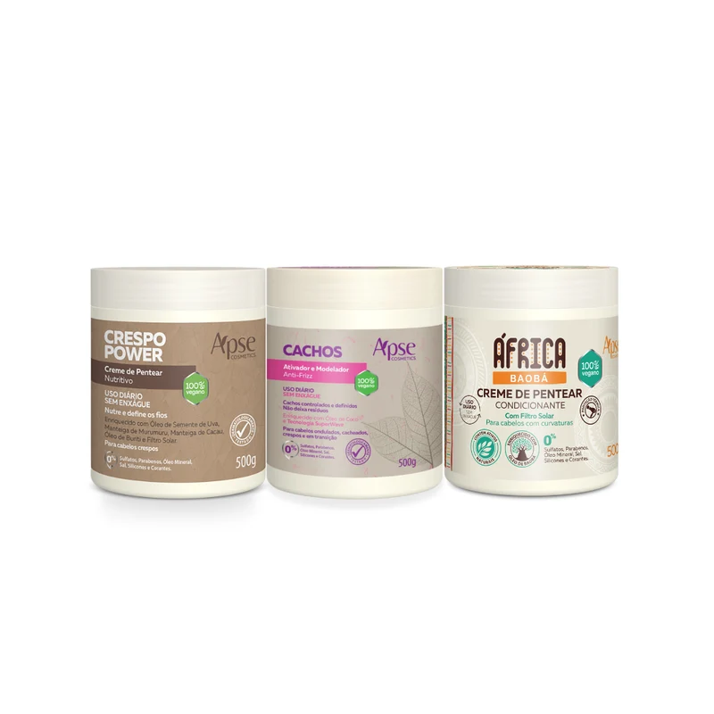 Apse Cosmetics - Activator and Cream Kit 1.1 lbs (3 items)