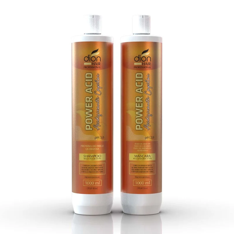 Dion Hair - Shampoo and Mask - Power Acid Acidifying, pH Regulator