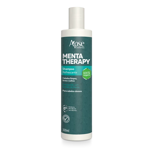 Apse Cosmetics - Refreshing Mint Therapy Shampoo 10.14 fl oz