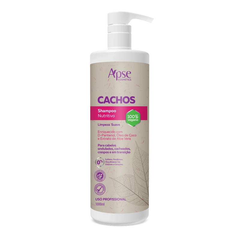 Apse Cosmetics - Nutritive Curls Shampoo 33.8 fl oz
