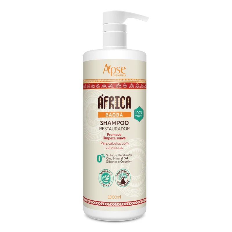 Apse Cosmetics - Africa Baobab Restorative Shampoo 33.8 fl oz