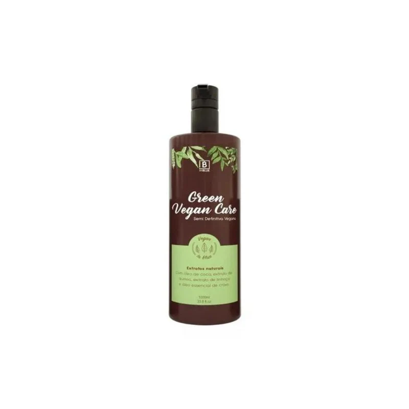 Blue Green Vegan Hair Straightening Brush 1L