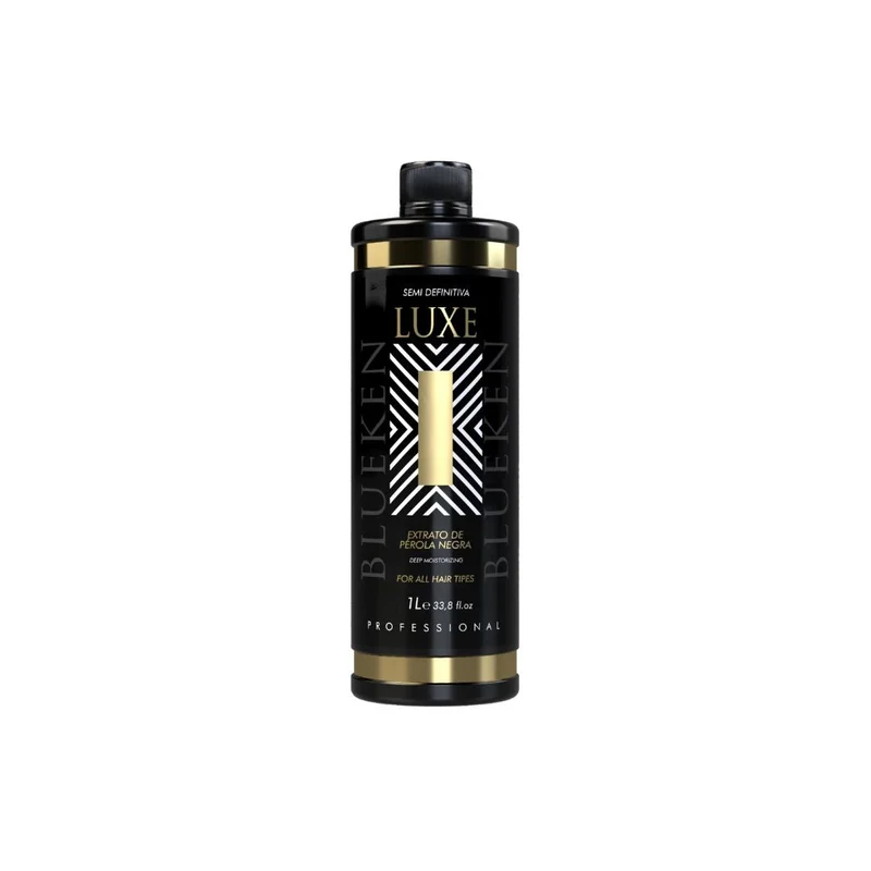 Blueken Luxe Semi Definitive Hair Straightening Volume Reducer Progressive Brush 33.8 fl oz