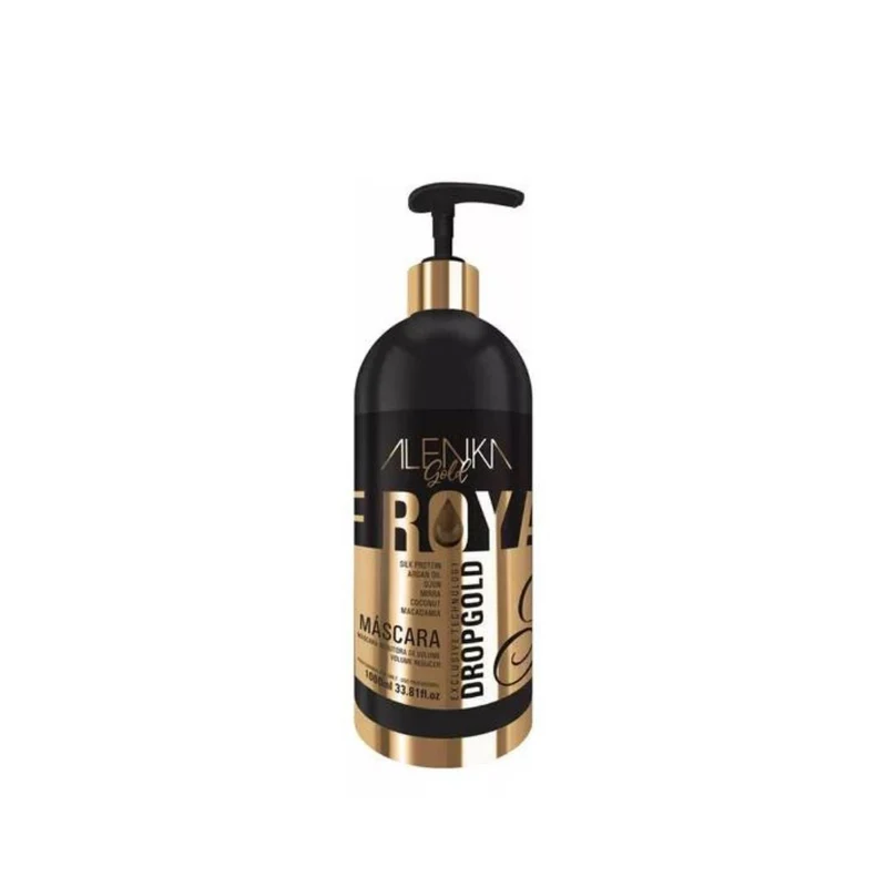 Alenka Organic Gold Progressive Brush Hair Straightening Volume Reducer 1L (33.8 fl oz)