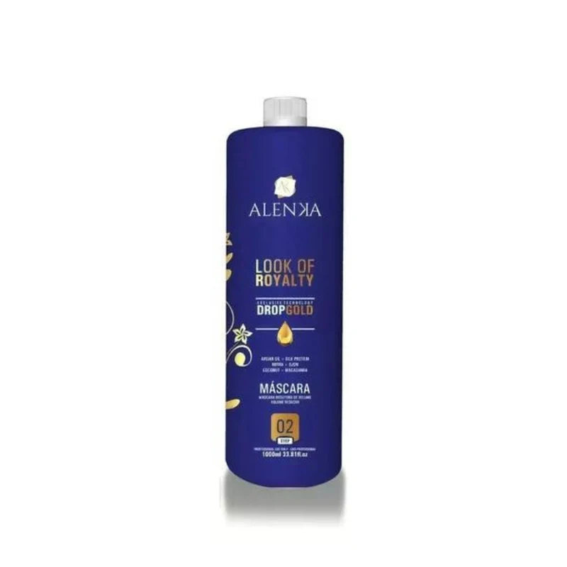 Alenka Look of Royalty Drop of Gold Progressive Brush Volume Reducer Step 2 33.8oz