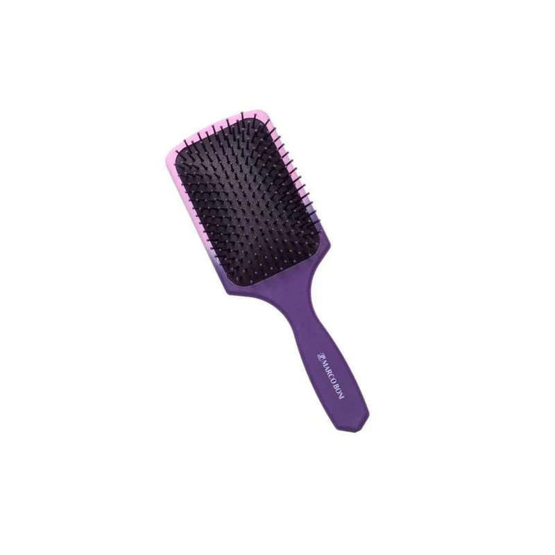 Marco Boni Brazilian Purple Soft Touch Cushion Racket Hairstyling Brush 7316