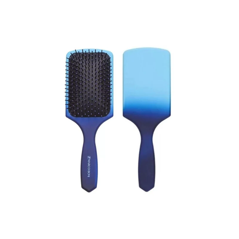 Marco Boni Brazilian Blue Soft Touch Cushion Racket Hairstyling Brush 7316