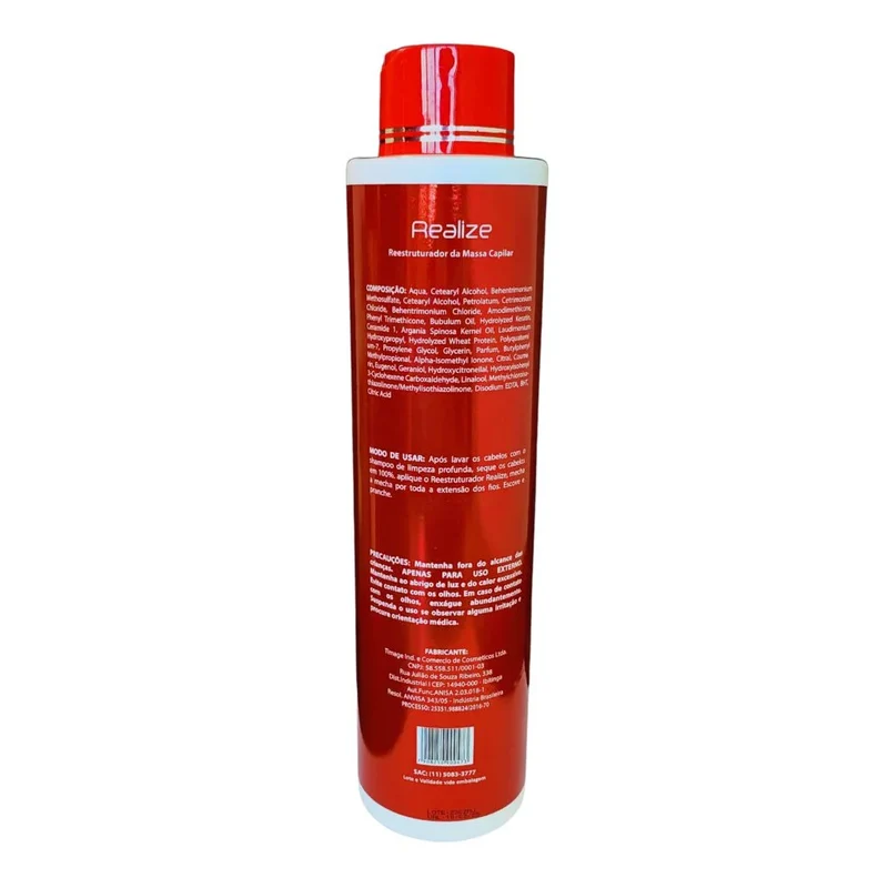 Realize Perfect Liss Volume Reducer Hair Mass Restructuring 1L - 1Ka