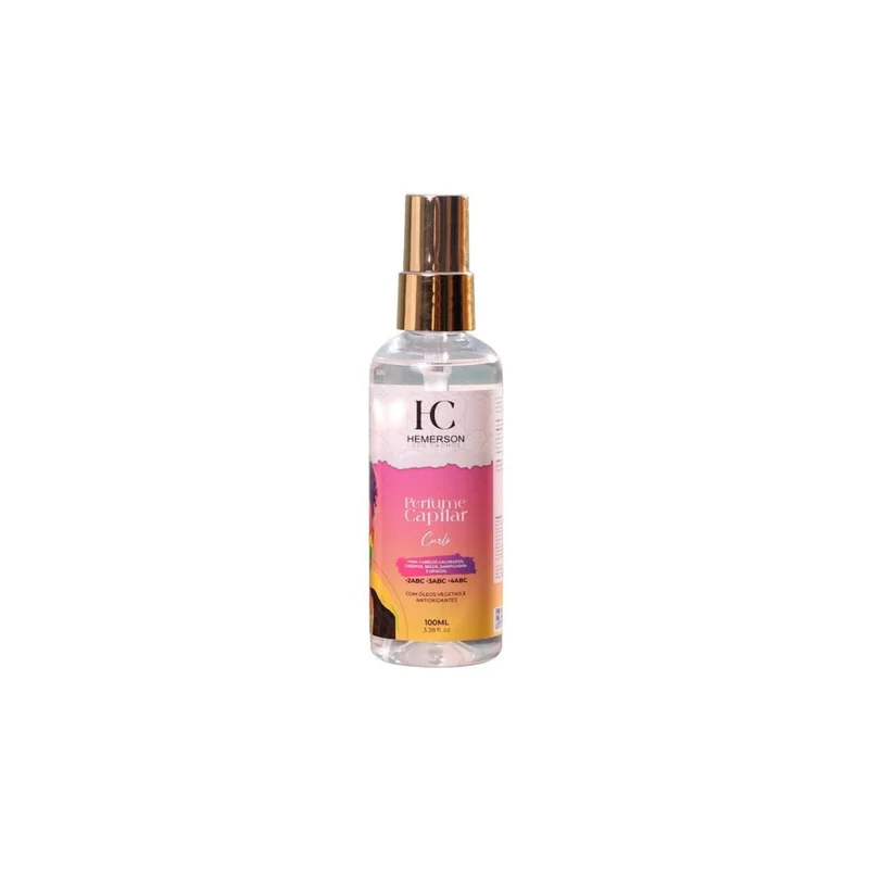 Hemerson dos Cachos Hair Perfume Fragance Curls Curly Hair Treatment 100ml (3.38 fl oz)