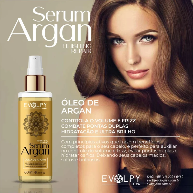 Argan Serum 60ml Evolpy Liss