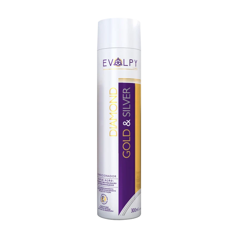 Duo Duo Conditioner Action Diamond Gold & Silver 300ml Evolpy Liss