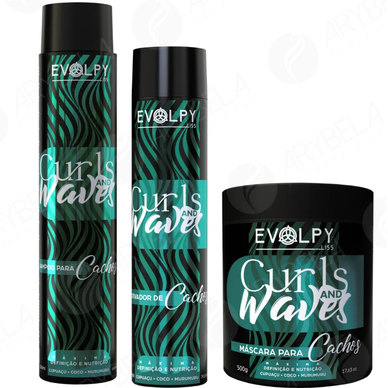 Home Care Kit for Curl & Waves Evolpy Liss
