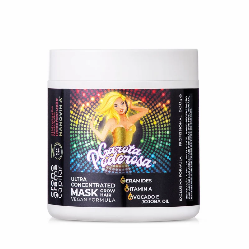 Garota Poderosa ProLiss Garota Poderosa Ultra Concentrated Grow Vegan Hair Mask 500g