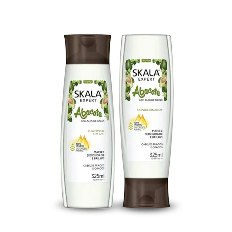 Skala Expert Abacate Avocado Vegan Shampoo and Conditioner - Skala