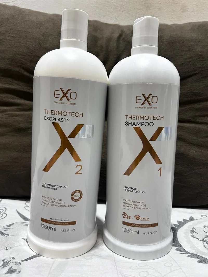 Exo Termotech Exoplasty Hair Straightening Kit 2x 1250ml / 42.36 fl oz