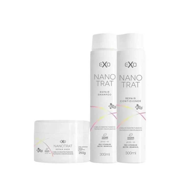 Exo Hair Nanotrat Home Care Treatment Kit