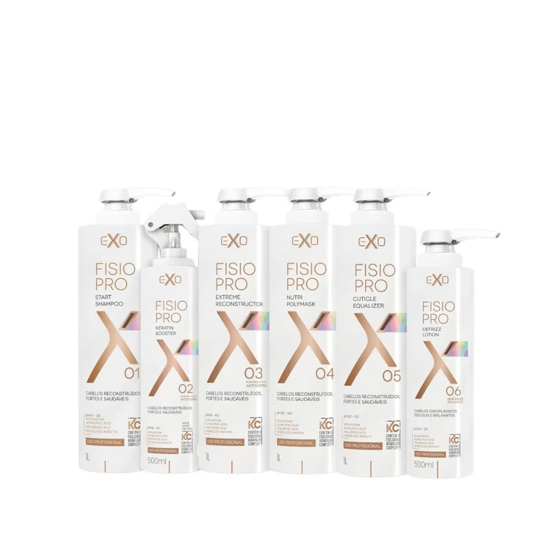 Exo Hair Fisio Pro Reconstruction Ionic Treatment Kit
