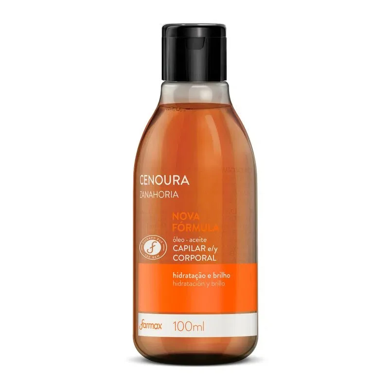 Farmax Carrot Body & Hair Oil 100ml / 3.28 fl oz