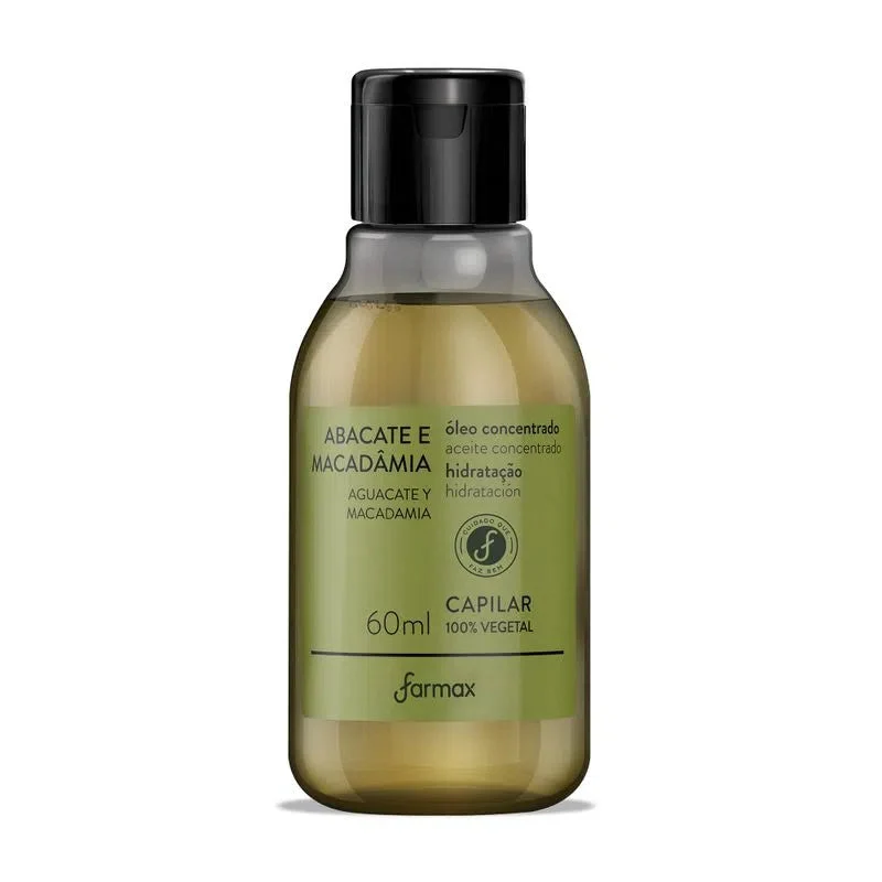 Farmax Avocado Macadamia Hair Oil 60ml / 2 fl oz