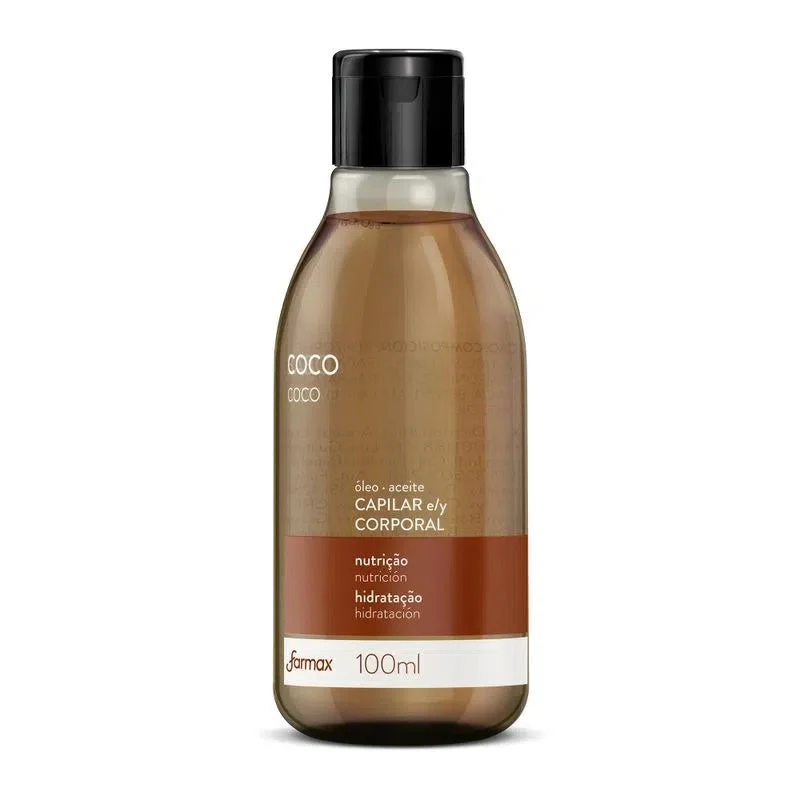 Farmax Coconut Body & Hair Oil 100ml / 3.38 fl oz