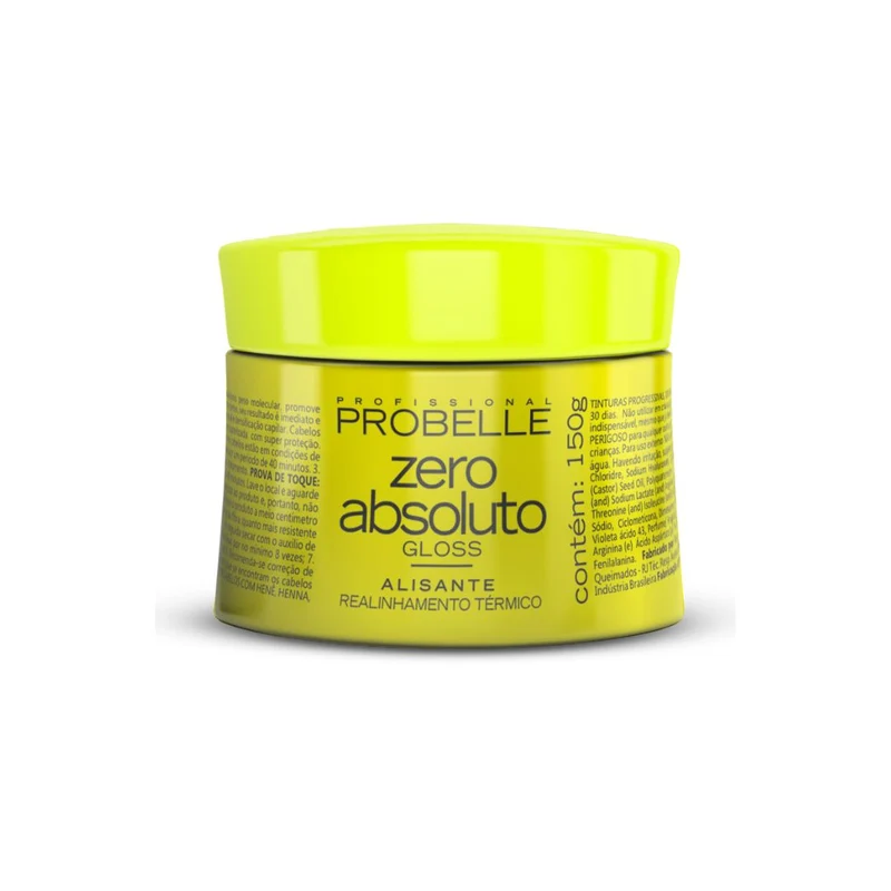 Probelle Absolute Zero Deep Hair Mask Straightening 150g / 5.29 fl oz