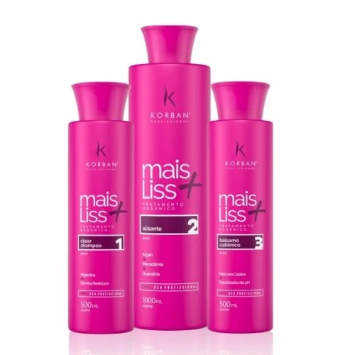 Korban Mais Liss Progressive Hair Straightening Kit