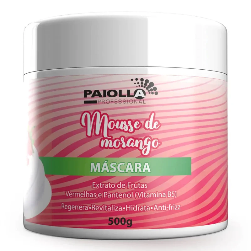 Paiolla Strawberry Mousse Mask 500g / 17.63 fl oz