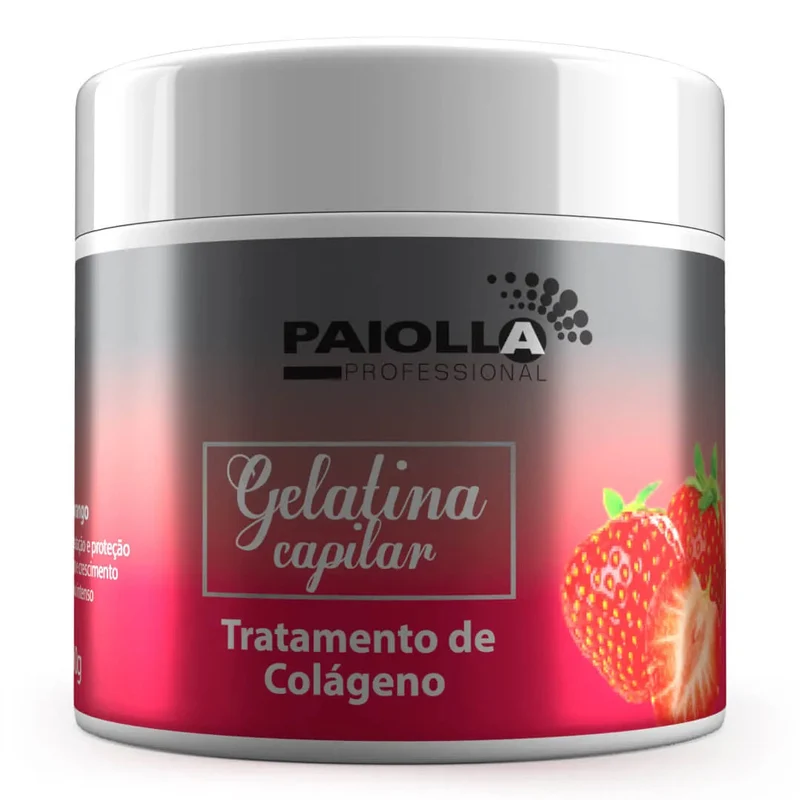 Paiolla Strawberry Gelatine Collagen Treatment 500g / 17.63 fl oz