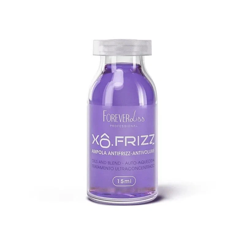 Lot of 3 Forever Liss Xô Frizz Ampoule 15ml