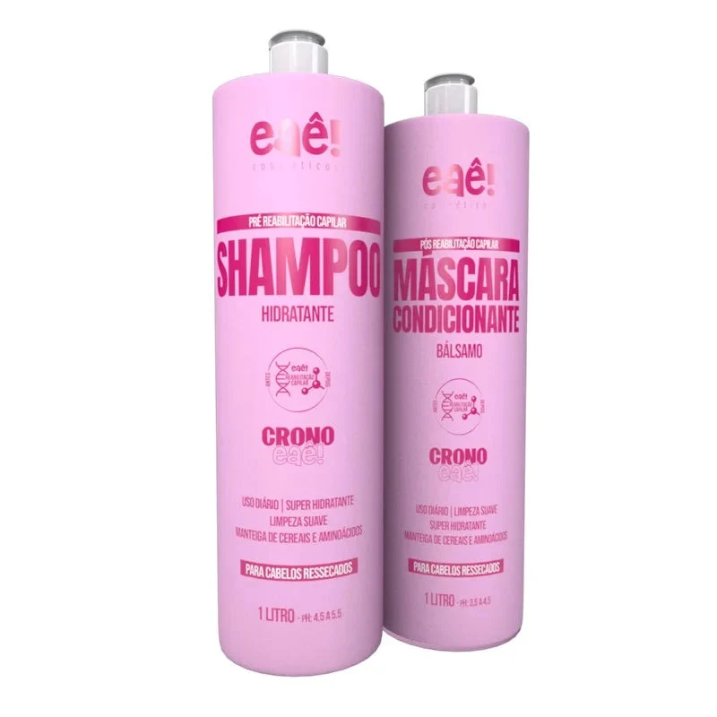 Eaê Cosmetics Crono Treatment Kit 2x 1L / 2x 33.8 fl oz