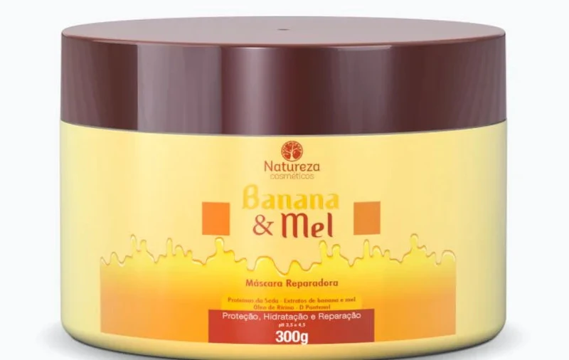 Natureza Cosmetics Banana & Honey Mask 300g / 8.8 fl oz