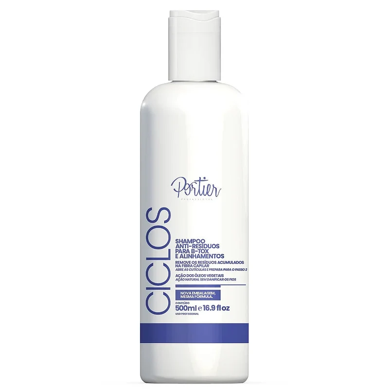 Portier Ciclos Anti Residues Shampoo 500ml / 16.9 fl oz