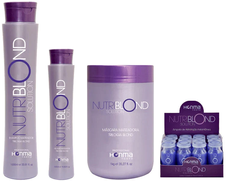 Honma Tokyo Nutriblond Home Care Kit