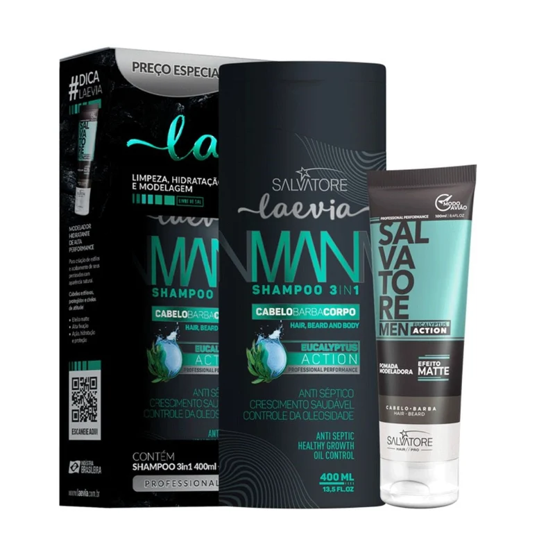 Salvatore Laevia Eucalyptus Home Care Kit