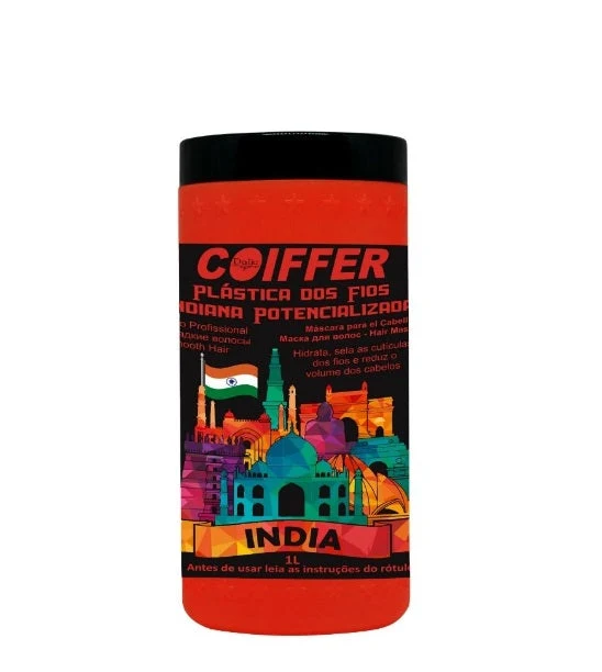 Coiffer Indian Progressive Wire Plastic 1L / 33.8 fl oz