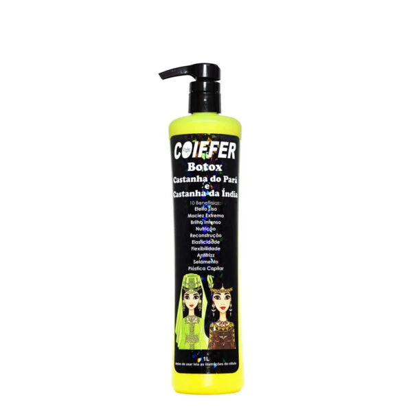 Coiffer Deep Hair Mask Brazilian and Indian Nuts 1L / 33.8 fl oz