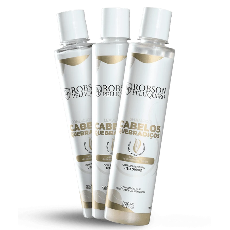 Robson Peluquero Home Care Brittle Hair Kit 3x300ml / 3x 10.1 Oz