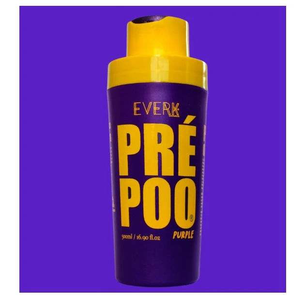 Pre-Poo Purple Hair Protection Volume Control Treatment 500ml - Everk