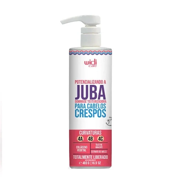 Potentiating Juba Gommage Texturizer Curly Wavy Hair Finisher 480ml - Widi Care