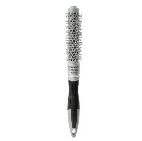 Professional Ceramic Nylon Bristles SAS 500 Straighten Hairstyling Brush - Evas