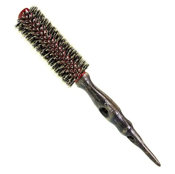 Professional Wooden Combing Natural Boar / Nylon Bristles Hair Brush W 0311 S - Evas