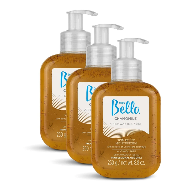 Depil Bella Post Waxing Chamomile Body Gel 250g (3 Units )